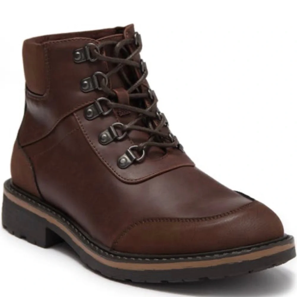 NEW Reaction Kenneth Cole Bello Men’s Lace Up Bainx Hiker Chukka Boots 9.5.